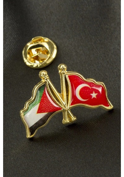 Ay Yıldız Filistin Yaka Rozet Diğer