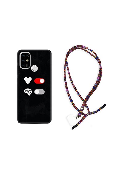 Casper Via F20 Kılıf Rasta Boyun Askılı Love Brain 1722
