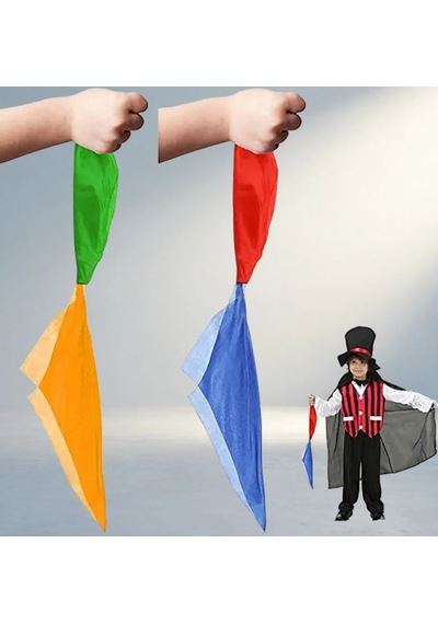 Eğlenceli Renk Değiştiren Mendil Sihirbazlık Oyunu