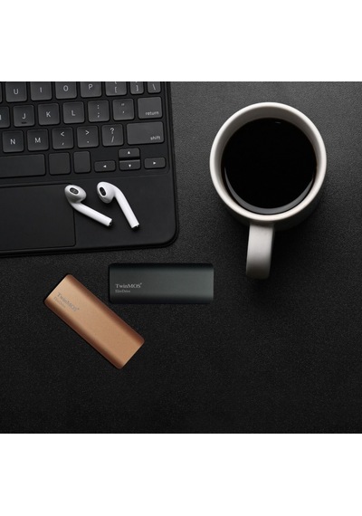 Twinmos Pssd2tbmedb, 2tb, Taşınabilir External Ssd, Usb 3.2, Type-c Dark Grey