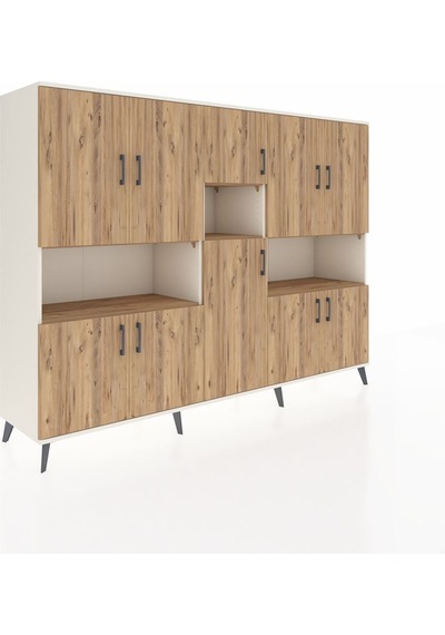 Hyperion Dolap 14 Raflı 10 Kapaklı 220x44x163 Aytaşı-çam Atlas Çam - Aytası Hyperion Dolap 14 Raflı 10 Kapaklı 220x44x163 Aytaşı-çam Atlas Çam - Aytası