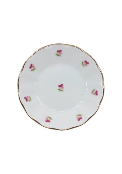 Hercai Pembe Çay Tabağı 6 Lı 8690947348116 Çiçekli