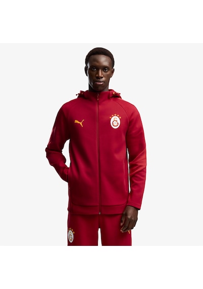 Puma Galatasaray 26/27 Evostripe Erkek Kırmızı Kapüşonlu Üst 786821