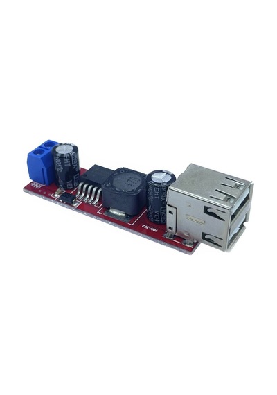Lm2596 Dual 5v-3a Çift Usb Çıkışlı Voltaj Düşürücü Regülatör
