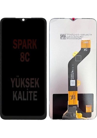 Tecno Spark 8c Lcd Ekran Dokunmatik Uyumlu