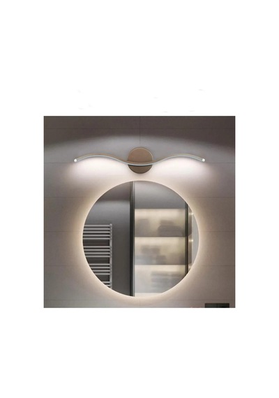 Diana Modern Tasarım Kahverengi Renk Gün Işığı Ledli Banyo - Mutfak - Salon Led Duvar Aplik Diğer