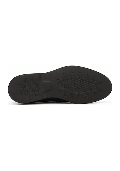 Hakiki Antik Deri Eva Taban Loafer Model Erkek Ayakkabı - Tuna 3898 Siyah