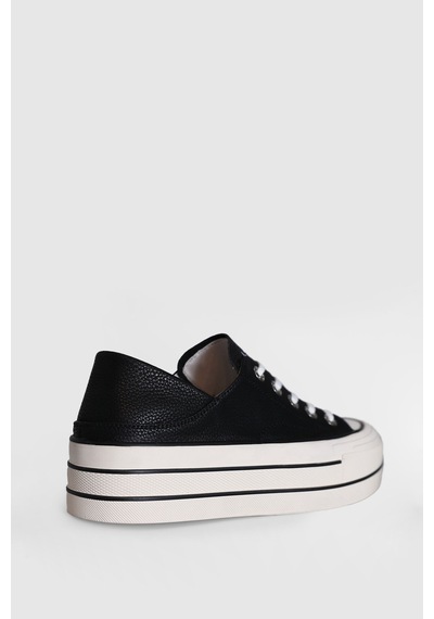 Lufian Kadın Pamela Sneaker Ayakkabı 121230001 Siyah Siyah