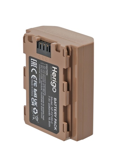 Herigo Np-fz100-c 2280mah Type-c Şarjlı Batarya Np-fz100 Uyumlu