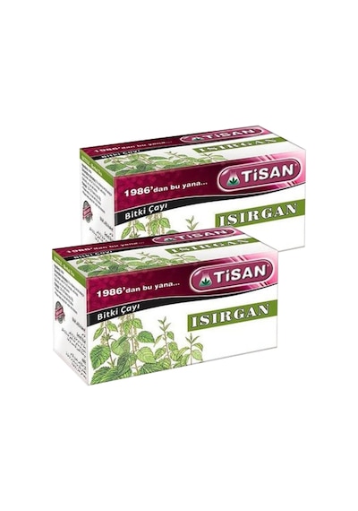 2 Kutu Isırgan Çayı Sallama Isırgan Otu Bitki Çayı Çay Istırgan Otu Poşet Çay 2 Pk.