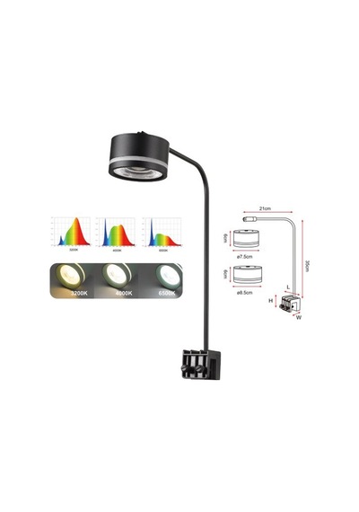 Coco 18w Led Akvaryum Yönlü Aydınlatma 85x60 Mm