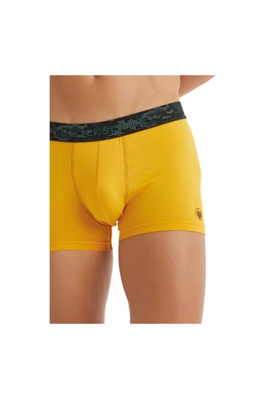 Blackspade Erkek Pamuk Elastan Boxer 9555 - Sarı