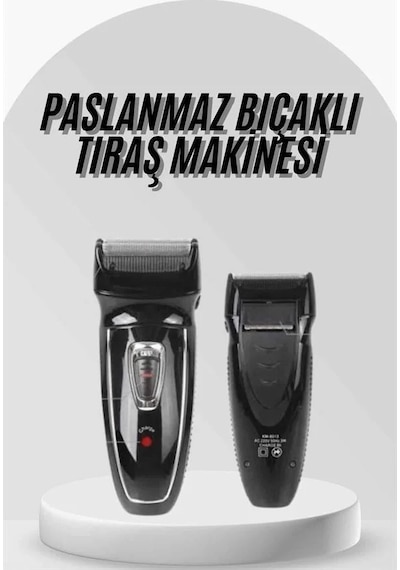Ers Sakal Kesme Makinesi Yanak Tıraş Makinesi Hassas Ciltlere Özel Profesyonel
