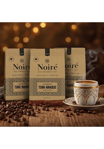 Noire %100 Arabica Asırlık Lezzet Öğütülmüş Geleneksel Türk Kahvesi 100 G