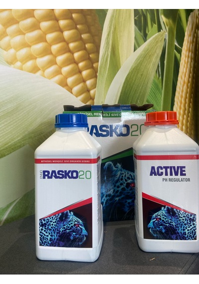 Enno Rasko20 Bitkisel Organik 2 Li Sıvı Gübre 2,5 Lt 2 Adet -
