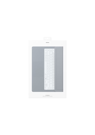 Samsung Galaxy Tab S11 Ultra Pro Klavyeli Kılıf - Gümüş Diğer