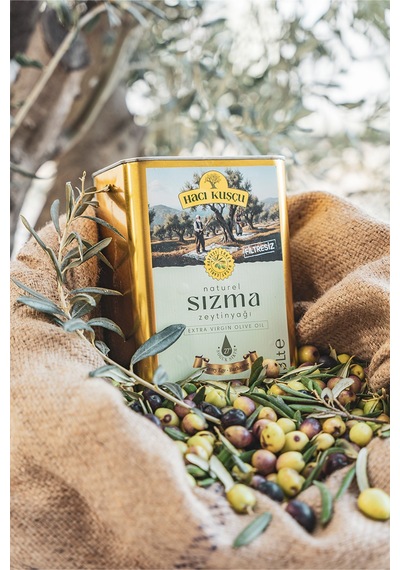 Hacı Kuşçu Erken Hasat Naturel Sızma Zeytinyağı 3 L