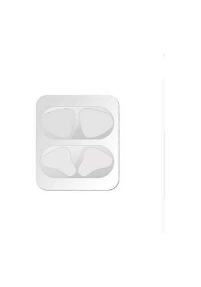 Zore Apple Uyumlu AirPods Kir Önleyici Sticker-Gri Gri