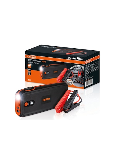 Osram Akü Takviye Cihazı ve Osram Bat Powerbank 16800 Mah  Obsl400