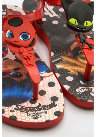 İpanema Ladybug Çocuk Sandalet Kırmızı/Siyah 30/35 WPP0273 Kırmızı - Siyah