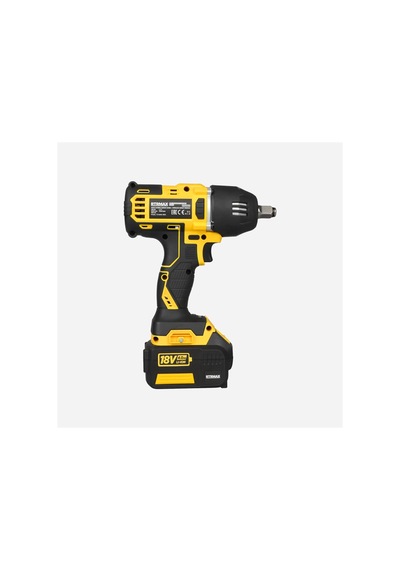 Kömürsüz Akülü Somun Sıkma 18v 1/2 400nm 2x4.0 Ah Akü Rtrmax X-lıon - Rtx2029
