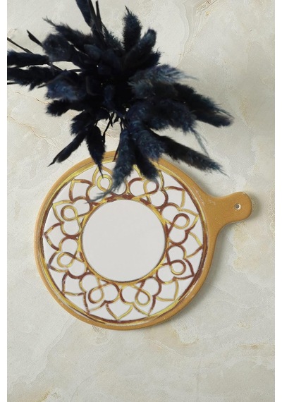 Worn Gold Peynir Sunum Tabağı 26 Cm 22968 Çok Renkli