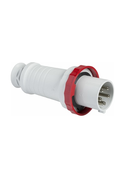 Schneider 5X63A Düz Seyyar Erkek Fiş IP 67 Trifaze 380 Volt 81383