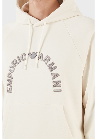 Emporio Armani Erkek Sweat 6r1me9 1jwpz 01l2 Ekru