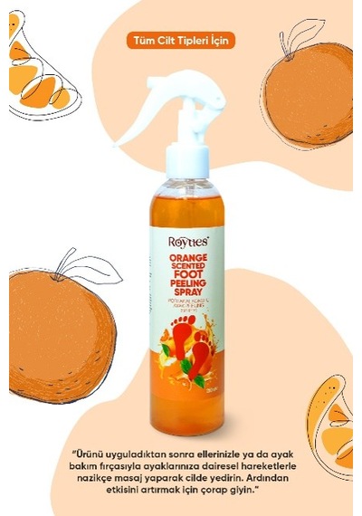 Royues Topuk Çatlak Ve Ayak Bakım Spreyi 250 ML