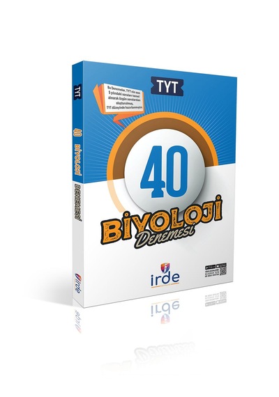 İrde Yayınları Tyt Biyoloji 40 Denemesi