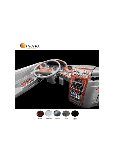 Meriç Isuzu Novo Lüx Ön Torpido Kaplama 41 Parça 2012-› (530158209)