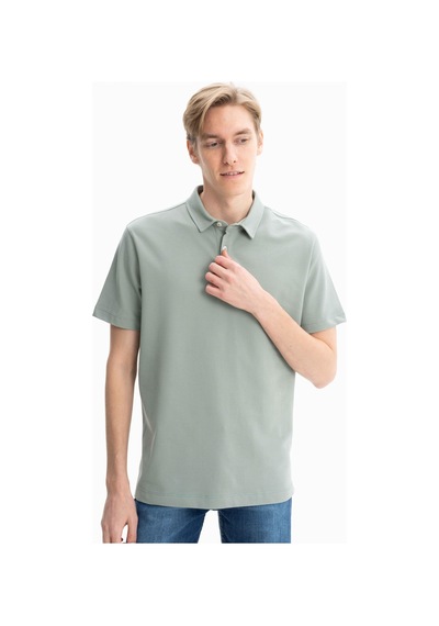 AR-MA Arma Erkek Regular Fit %100 Pamuk Polo Yaka Tişört Y27374353701 Yeşil