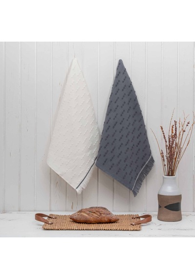 Pera 2'li Dayanıklı Mutfak Havlusu Krem / Lacivert, %100 Doğal Pamuk , 50 70 Cm Geniş Mutfak Havlu Seti Krem-lacivert-50x70 Pera 2'li Dayanıklı Mutfak Havlusu Krem / Lacivert, %100 Doğal Pamuk , 50 70 Cm Geniş Mutfak Havlu Seti Krem-lacivert-50x70