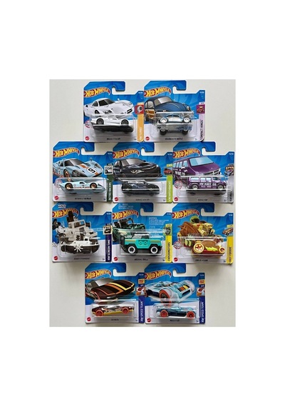 Hotwheels 10'lu Başlangıç Seti - Onlu Farklı Model Araba