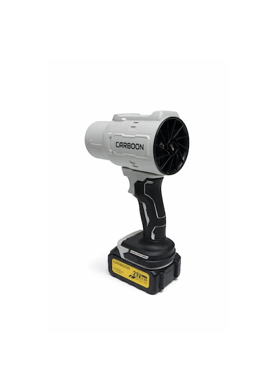 32.000 Rpm 21v Yüksek Performanslı Motor 300w 12000mah Kablosuz Hava Üfleyici Turbo Fan Bahçe & Araç Kurutma, Toz Temizleme Gri