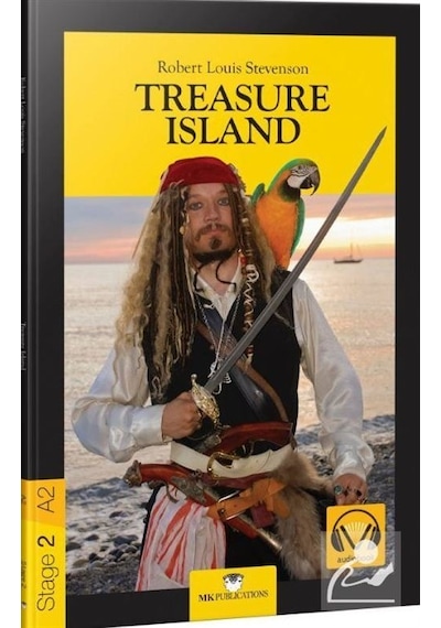 Stage-2 Treasure Island - İngilizce Hikaye - Robert Louis Stevenson - MK Publications