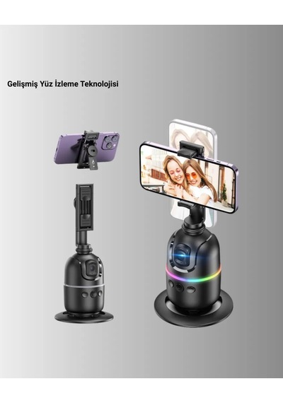 Astraltech Akıllı Masa Tripodu Yüz Takipli 360 Otomatik Takip