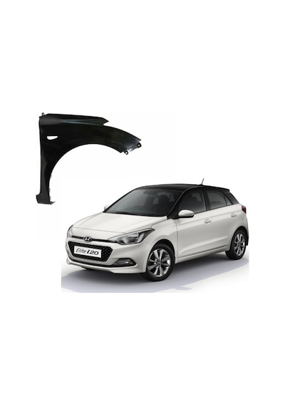 Hyundai İ20 2015-2017 Sinyal Delikli Çamurluk Sol