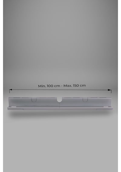 Ayarlanabilir Masa Altı Kablo Düzenleyici Metalik Mavi 100-150cm