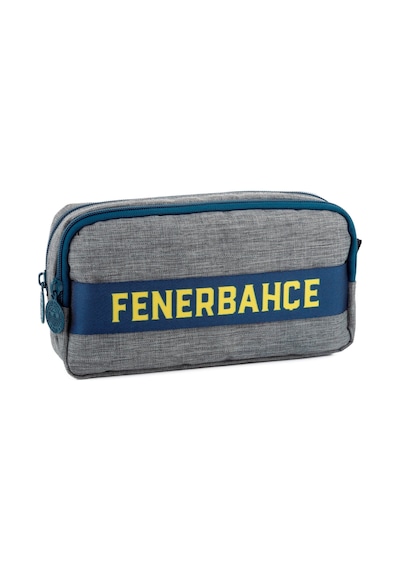 Fenerbahçe Kolon Detaylı Erkek Çocuk İki Bölmeli Kalem Kutusu/kalemlik - Gri - Me25716 Çok Renkli