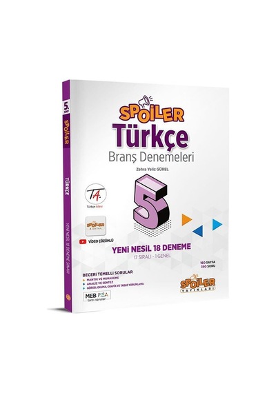 5.Sınıf Türkçe Branş Denemeleri