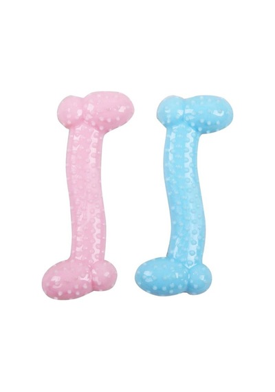 Pawise Puppy Life 11 CM Köpek Diş Çıkarma Kemiği Çok Renkli
