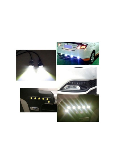 Ayna Altı Beyaz Led Kartal Gözü Gündüz Farı Eagle Led Civatalı