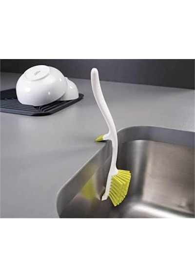 Joseph Joseph 85025 Kenar Bulaşık Fırçası Tabak İçin Beyaz Yeşil