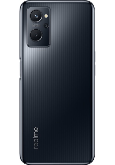 Oppo Realme 9i Arka Pil Batarya Kapağı Siyah
