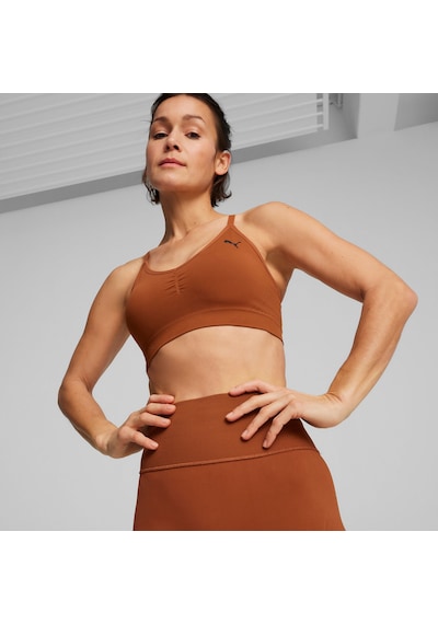 Puma Move Shapeluxe Seamless Kadın Kahverengi Bra 52436281 001
