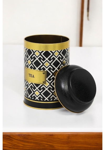 Ef115-90 Turkish Black Tea Desenli Baharatlık 1,1 Lt Çok Renkli