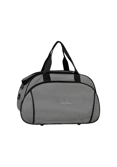 Galb Leather Modern Kumas Full Astarli Kopuklu El Ve Omuzda Tasinabilir Seyahat Ve Spor Cantasi Gri