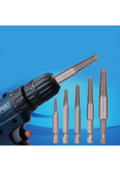 5405 Bits Saplı Hasarlı Vida Sökücü 6 Parça