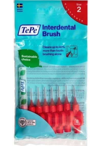 Tepe Interdental Arayüz Fırçası 8'li 0.5 MM